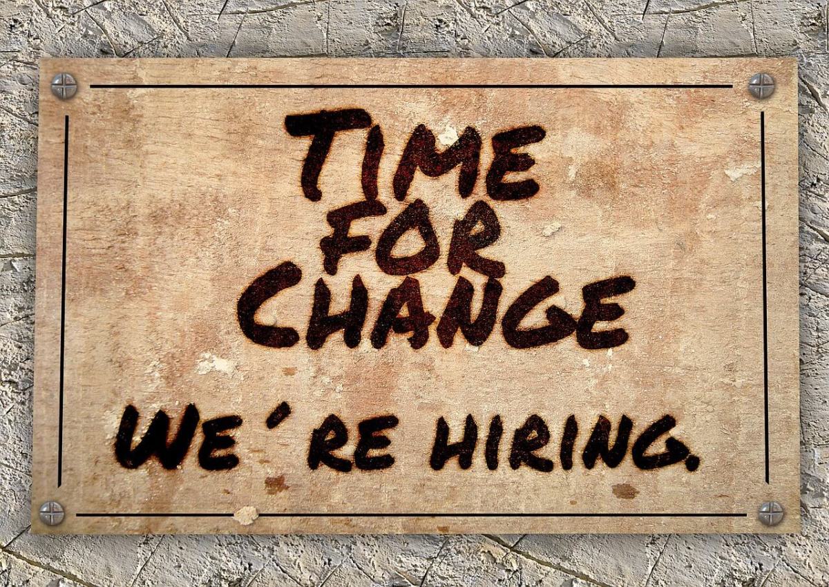 hiring time for change